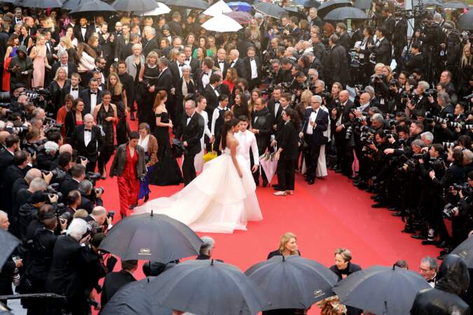 Priyanka Chopra et son mari ont foulé le tapis rouge à Cannes le 18 mai 2019