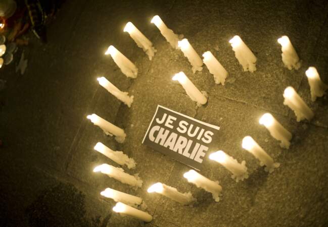 Soutien à Charlie Hebdo à Marseille