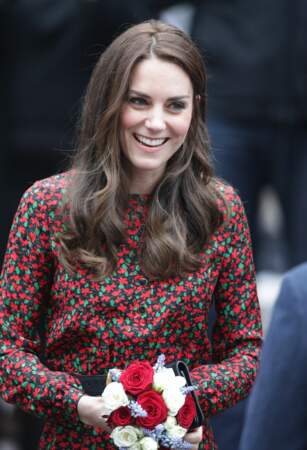 Kate en visite royale à Londres