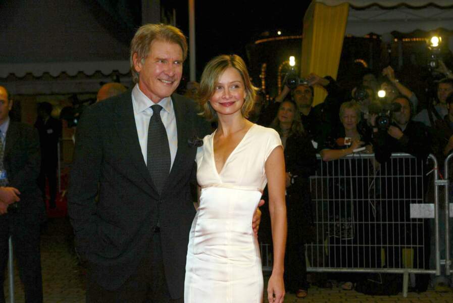 Harrison Ford et Calista Flockhart en 2003
