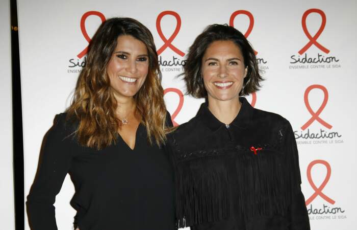 Karine Ferri et Alessandra Sublet étaient radieuses à la soirée du Sidaction 2019