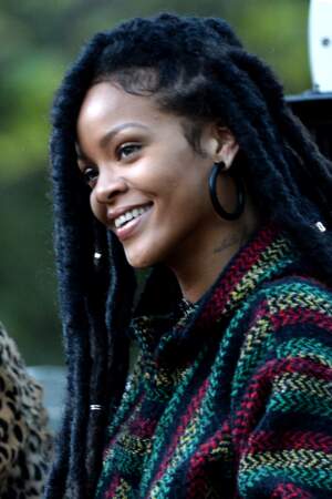 Rihanna adopte les dreadlocks pour les besoins du film "Ocean's Eight" en 2016
