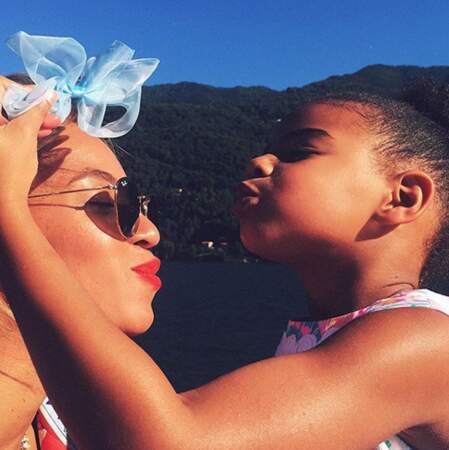 Beyoncé et sa fille/meilleure amie Blue Ivy Carter