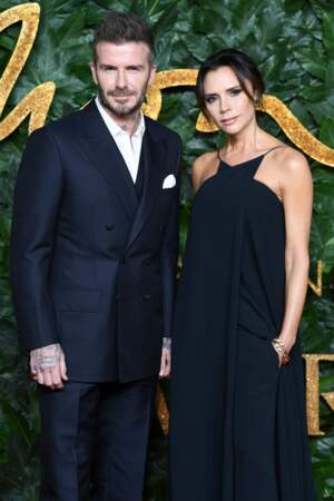Le couple Beckham en 2018
