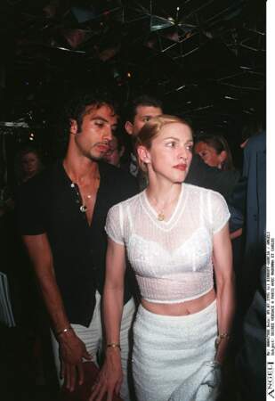 Madonna et Carlos Leon à Paris en 1995
