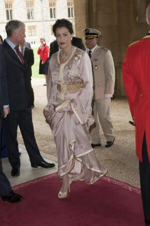 La princesse Lalla Salma à une réception au Château de Windsor le 18 mai 2012