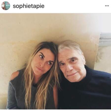 Bernard Tapie et sa fille, Sophie