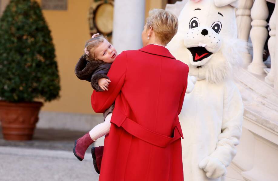 Le lapin blanc n'aura pas eu les faveurs de la petite princesse...