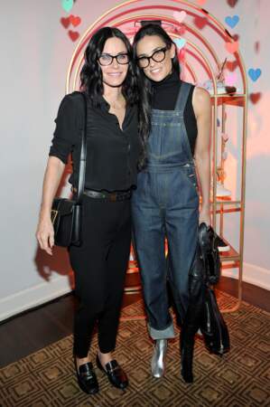 Demi Moore et Courteney Cox à Los Angeles, en Fevrier 2016