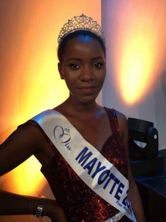 Ousna Attoumani, 20 ans, a été sacrée Miss Mayotte et tentera de devenir Miss France 2019 