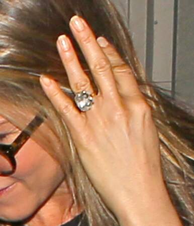 La bague de fiançailles de Jennifer Aniston