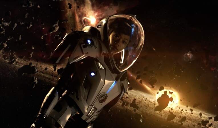 Sonequa Martin-Green incarne le lieutenant commandeur Michael Burnham dans Star Trek : Discovery