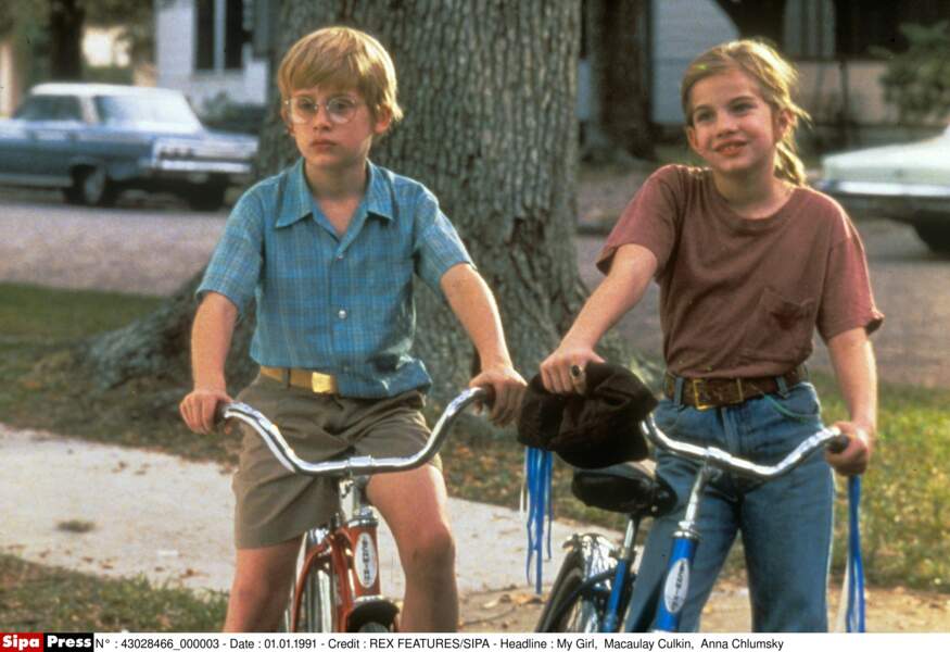 Macaulay Culkin à 12 ans dans le film "My Girl" (1992)