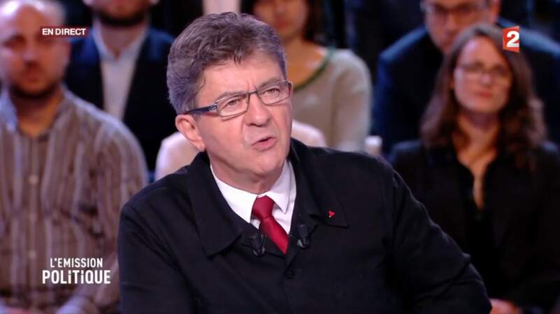 Jean-Luc Mélenchon dans L'Emission politique sur France 2