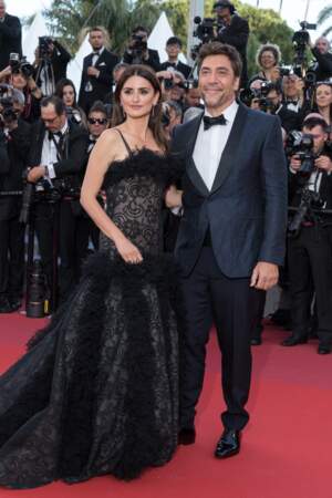 Penelope Cruz et Javier Bardem, le 8 mai 2018 pour la cérémonie d'ouverture du festival de Cannes