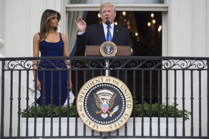 Melania Trump a confié qu'elle était très heureuse de sa nouvelle vie à Washington 