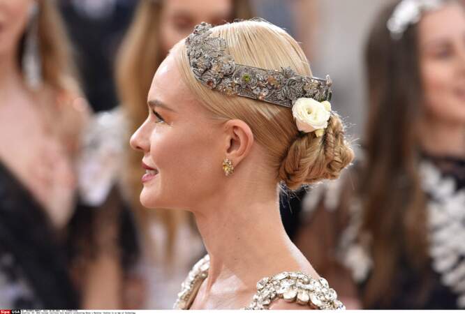 Kate Bosworth : sa couronne de fleurs chic en 2016