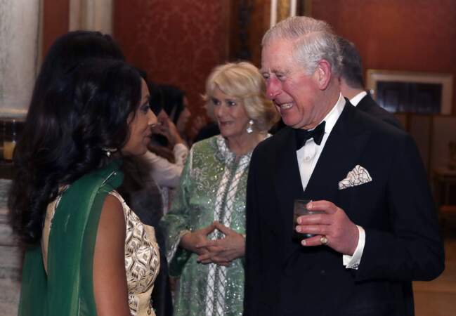  Camilla Parker Bowles, accompagnée par le prince Charles, avait déjà étonné par le choix de cette tenue