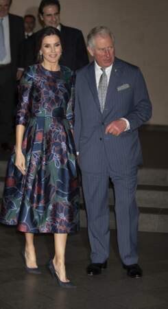 Le prince Charles et la reine Letizia d'Espagne ont visité l'exposition "Sorolla: Spanish Master of Light"