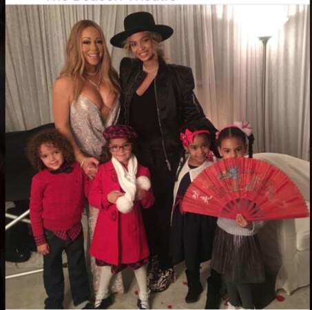 Mariah Carey, Beyoncé et leurs enfants
