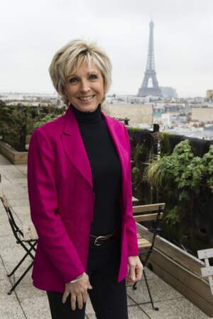 Évelyne Dhéliat, la madame météo de TF1, a fêté ses 70 ans le 19 avril 2018 