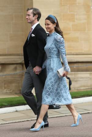 Pippa Middleton et James Matthews ont fait sensation à leur arrivée au mariage de Gabriella Windsor, le 18 mai 2019