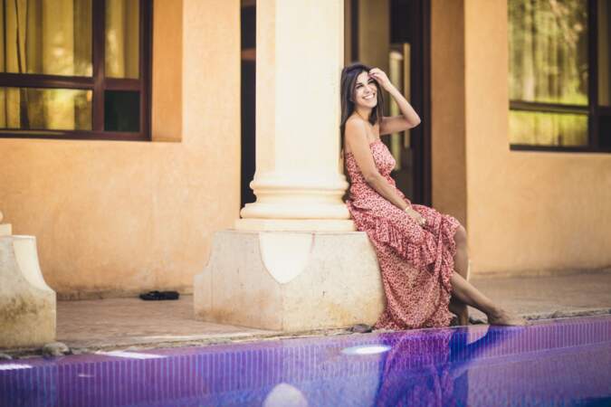 L'actrice scénariste et réalisatrice Reem Kherici dans la Villa 1001 Nuits au Es Saadi Marrakech Resort