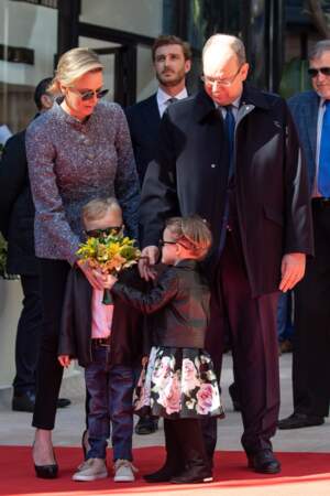 Ce 22 février, Charlène découvrait aussi une artère à son nom : la promenade Princesse Charlène