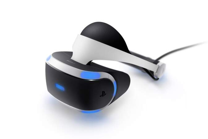 Casque de réalité virtuelle, 399 € (Playstation).