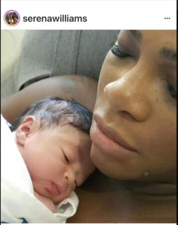 Serena Williams et sa fille, Alexis