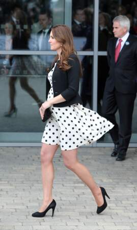 Kate Middleton est bien une princesse dans le vent de la mode