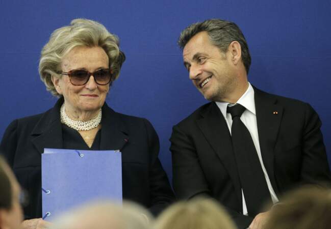 Nicolas Sarkozy et Bernadette Chirac