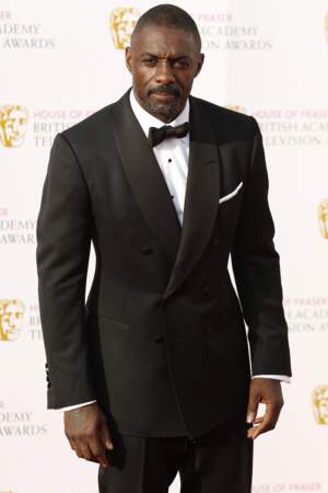 Idris Elba, à la cérémonie des BAFTA en 2016