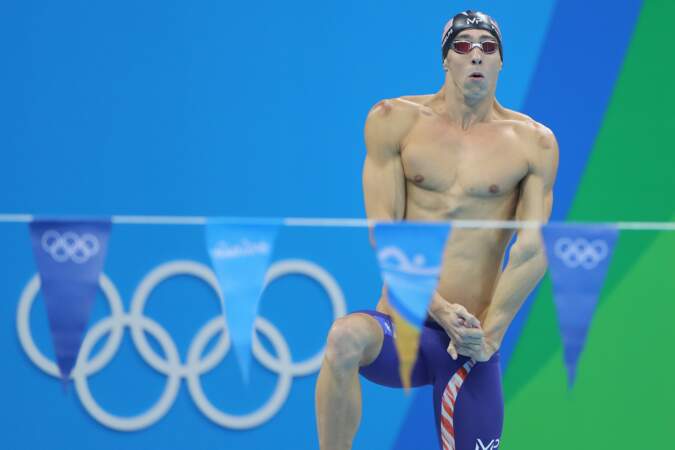 Avec ses lunettes et ses grimaces Michael Phelps n'est pas le plus sexy des nageurs...