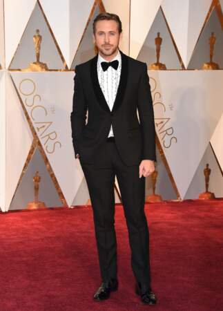 Ryan Gosling à la cérémonie des Oscars à Hollywood