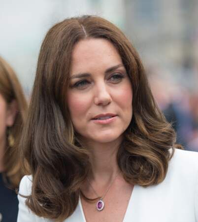 Kate Middleton s'est coupée les cheveux début juillet, du coup, ses reflets ressortent en plus qu'avant
