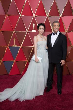 Mel Gibson avec sa compagne Rosalind Ross