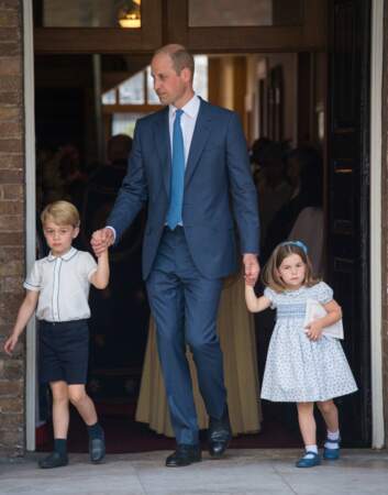 Le Prince William très souvent habillé de dégradé de bleu