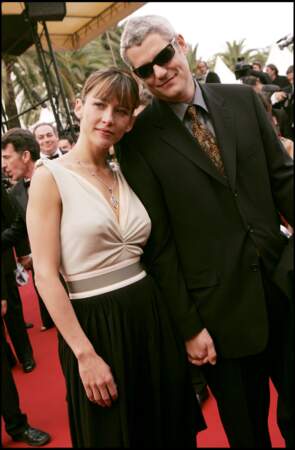 Sophie Marceau au côté de Jim Lemley lors du 58ème festival de Cannes, en 2005.