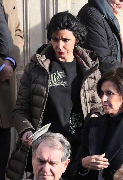 Rachida Dati était présente lors des obsèques d'Andrée Sarkozy, mère de Nicolas Sarkozy