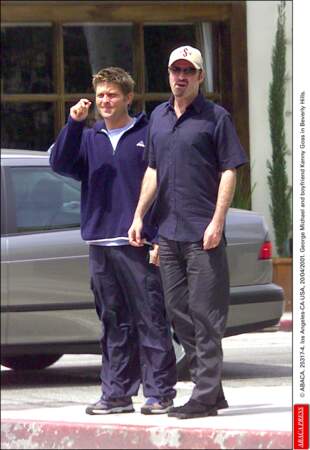2001: George et Kenny, à Beverly Hills, où le chanteur fut arrêté pour racolage 3 ans plus tôt.