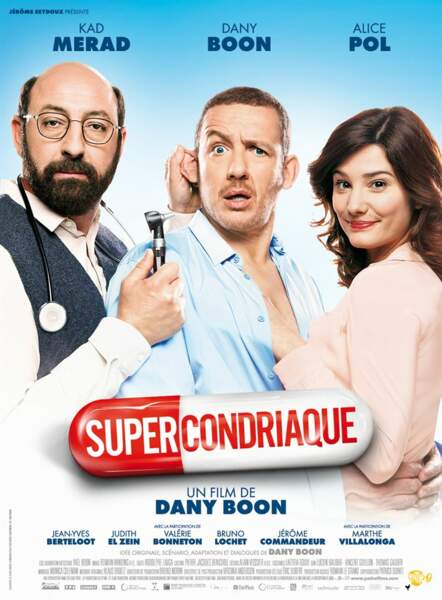 En 2014, Dany Boon retrouve Kad Merad pour Supercondriaque
