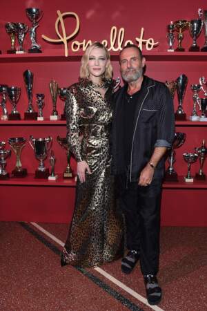 Vincenzo Castaldo, directeur artistique de Pomellato, immortalise cette soirée milanaise avec Cate Blanchett.