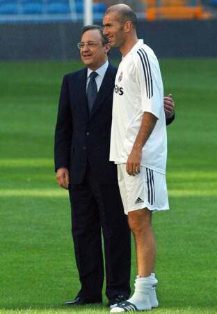 Florentino Perez, le président du Real Madrid, a toujours accordé sa confiance à Zizou