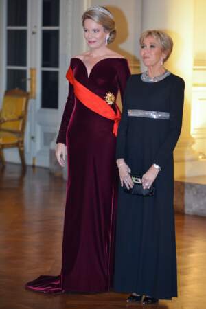Brigitte Macron et la reine Mathilde de Belgique