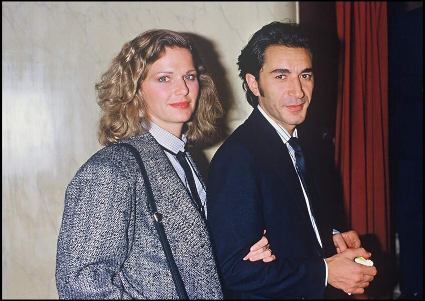 Jeane Manson et Richard Berry le 20 mars 1984