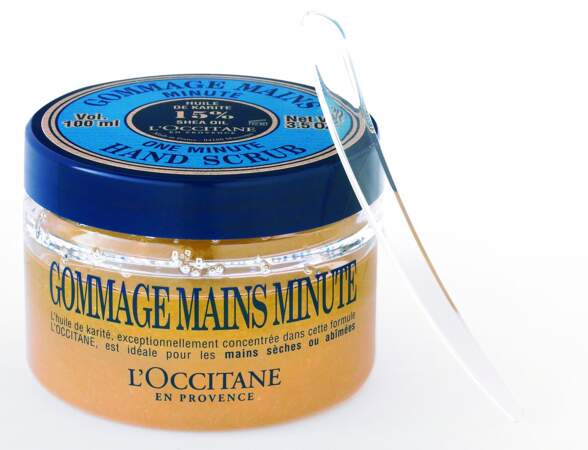 Gommage mains minute L’Occitane