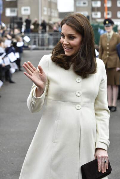 Pour cette troisième grossesse, Kate Middleton recycle beaucoup de ses grossesses précédantes