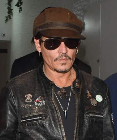 Johnny Depp à Londres le 27 juin 2017