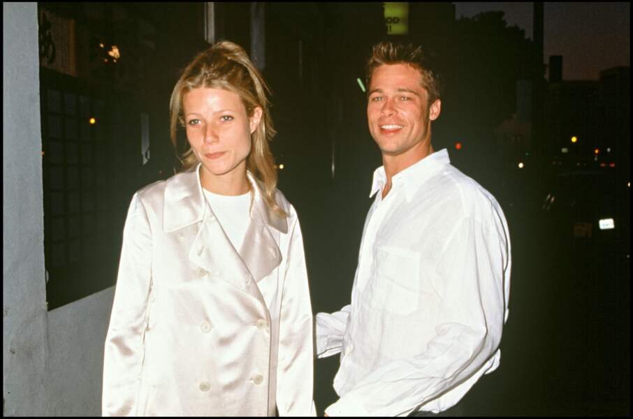 Brad Pitt et Gwyneth Paltrow, avec laquelle il partageait l'affiche du thriller "Seven"